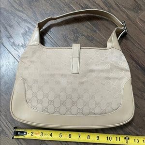 Gucci Jackie Shoulder Bag Beige – Timeless Vintage Company